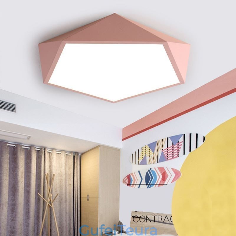 תאורת תקרה מודרנית בעיצוב יהלום דק במיוחד לתאורה לבית