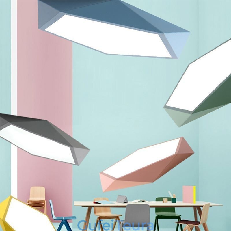 תאורת תקרה מודרנית בעיצוב יהלום דק במיוחד לתאורה לבית