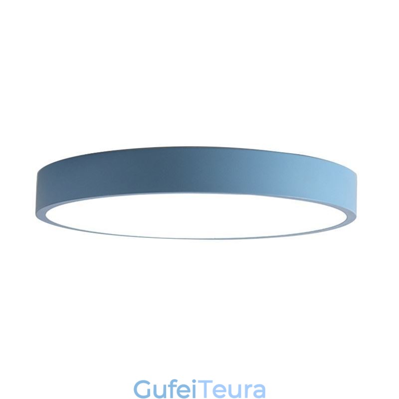 Contemporary Flush Mount Ultra Thin Ceiling Light עגול אור מנורה