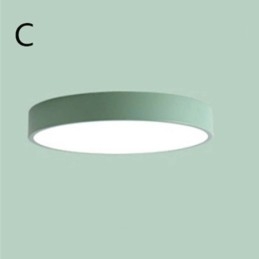 Contemporary Flush Mount Ultra Thin Ceiling Light עגול אור מנורה