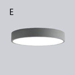 Contemporary Flush Mount Ultra Thin Ceiling Light עגול אור מנורה