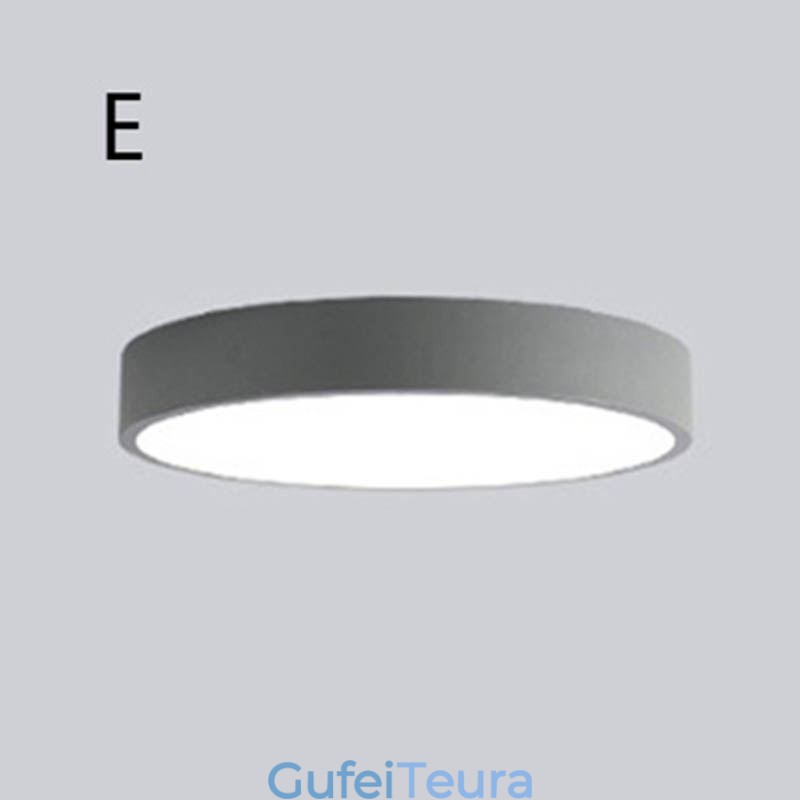 Contemporary Flush Mount Ultra Thin Ceiling Light עגול אור מנורה