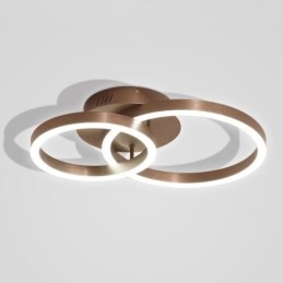 Modern Simple Flush Mount Creative Ceiling Light חום תאורת אור