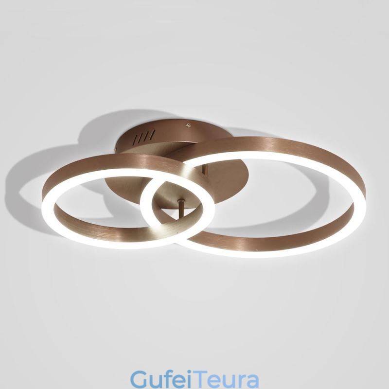 Modern Simple Flush Mount Creative Ceiling Light חום תאורת אור