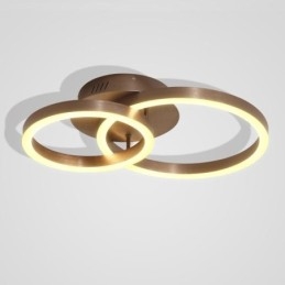 Modern Simple Flush Mount Creative Ceiling Light חום תאורת אור