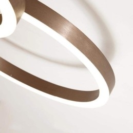 Modern Simple Flush Mount Creative Ceiling Light חום תאורת אור