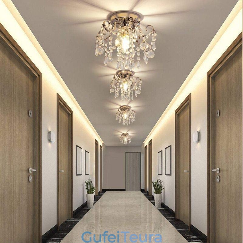 אור תקרה חד קריסטל מודרני מינימליסטי