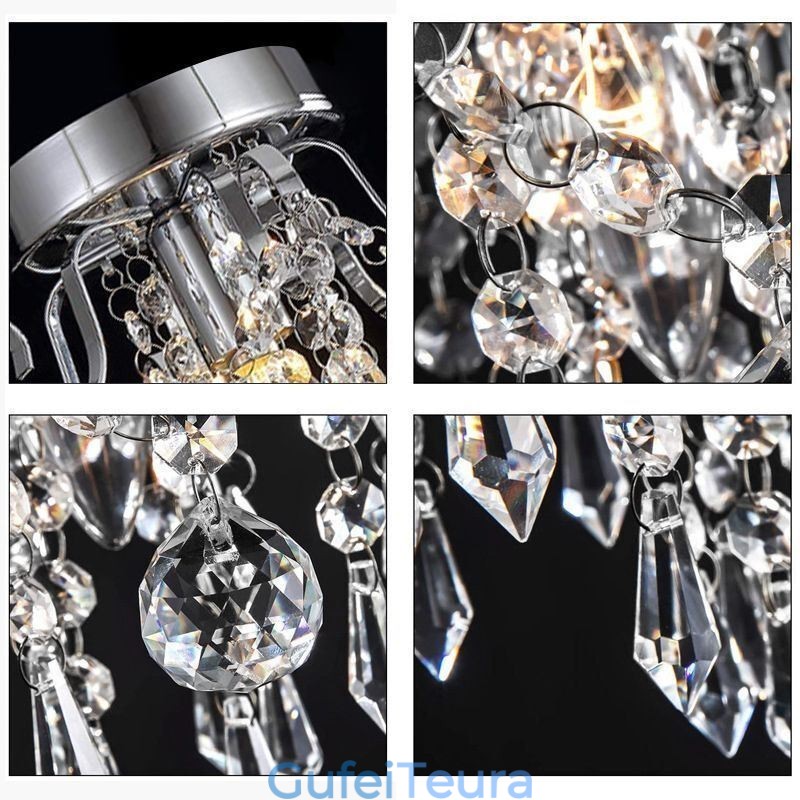 אור תקרה חד קריסטל מודרני מינימליסטי