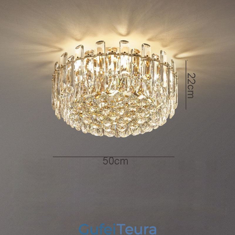 אור תקרה לקישוט קריסטל יוקרתי