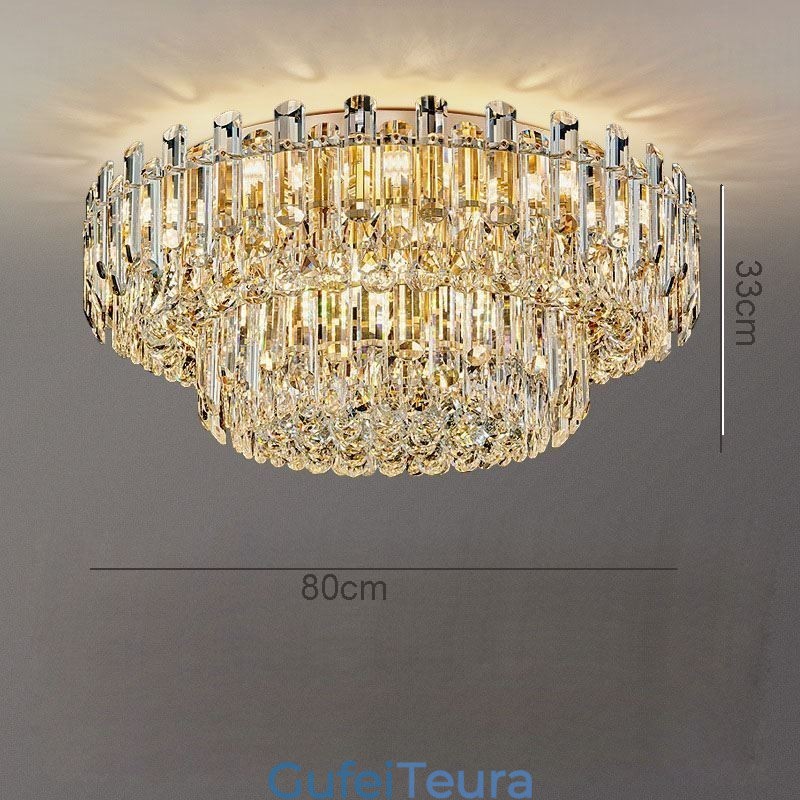 אור תקרה לקישוט קריסטל יוקרתי