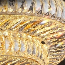 קריסטל פלאש הר עגול קריסטל אור תקרה קישוט