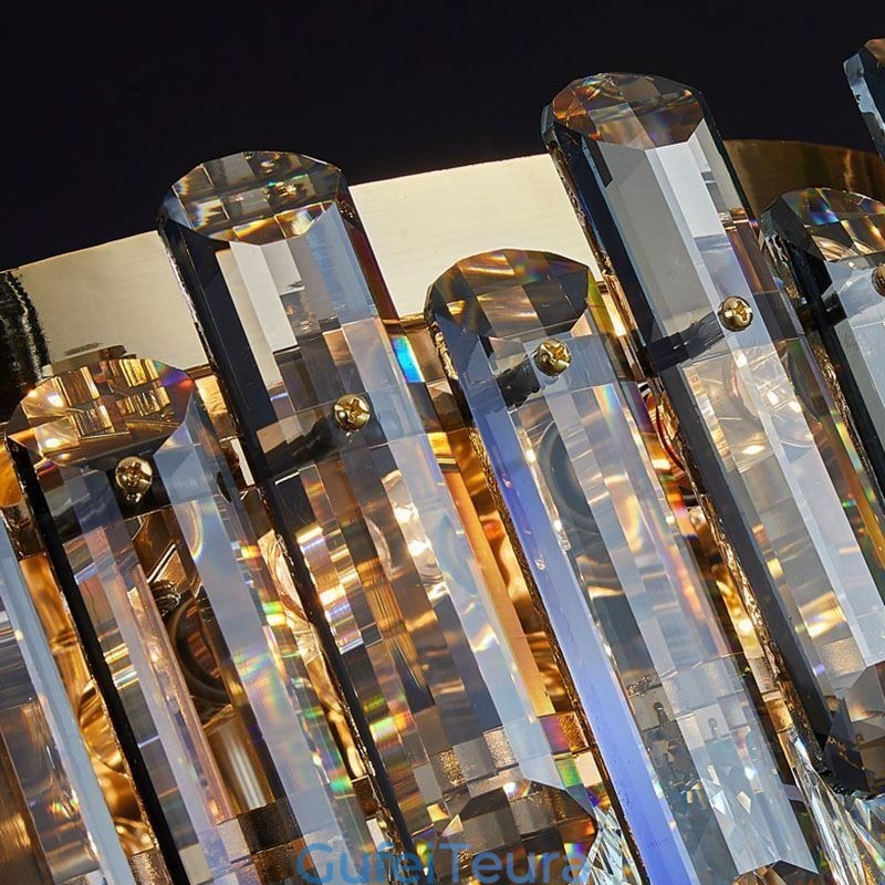 קריסטל פלאש הר פשוט מודרני עגול תקרה אור פינת אוכל