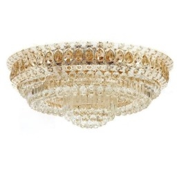 Flush Mount Crystal Modern Simple Ceiling Light Creative תאורה עגולה
