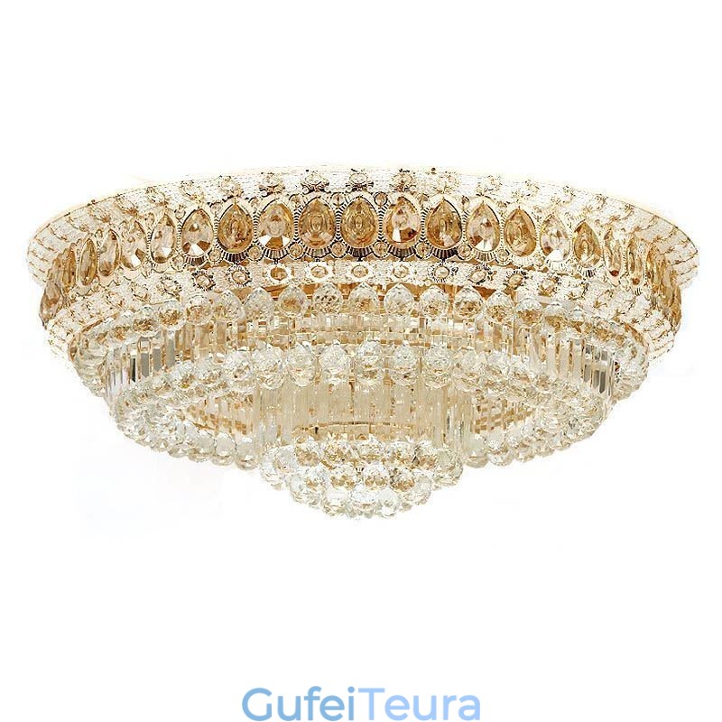Flush Mount Crystal Modern Simple Ceiling Light Creative תאורה עגולה