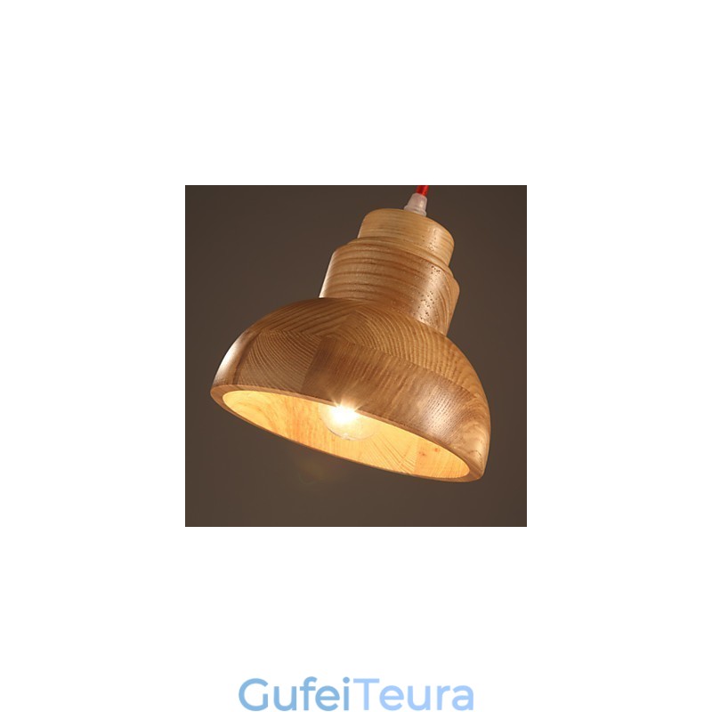 נברשת מיני בסגנון מסורתי קלאסי עץ במבוק