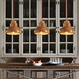 נברשת מיני בסגנון מסורתי קלאסי עץ במבוק