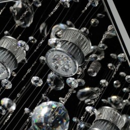 נברשת קריסטל מודרנית