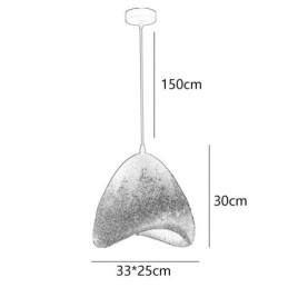 שרף אור תקרה קישוט אור תלייה