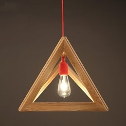 נברשת עץ נורדי בית קפה ביגוד קריאייטיב רטרו דקורטיבי אלון נברשת