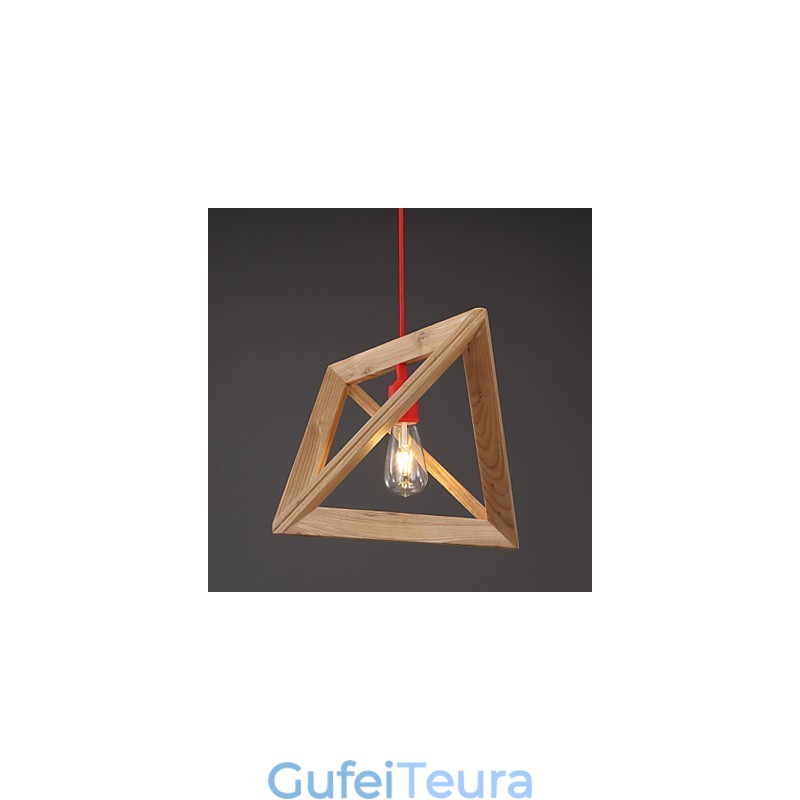 נברשת עץ נורדי בית קפה ביגוד קריאייטיב רטרו דקורטיבי אלון נברשת