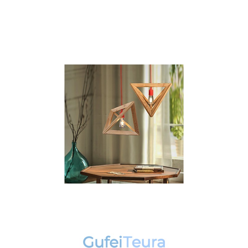 נברשת עץ נורדי בית קפה ביגוד קריאייטיב רטרו דקורטיבי אלון נברשת