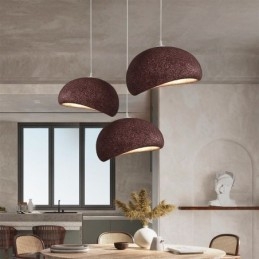 אור תליון שרף אור תלייה מינימליסטי