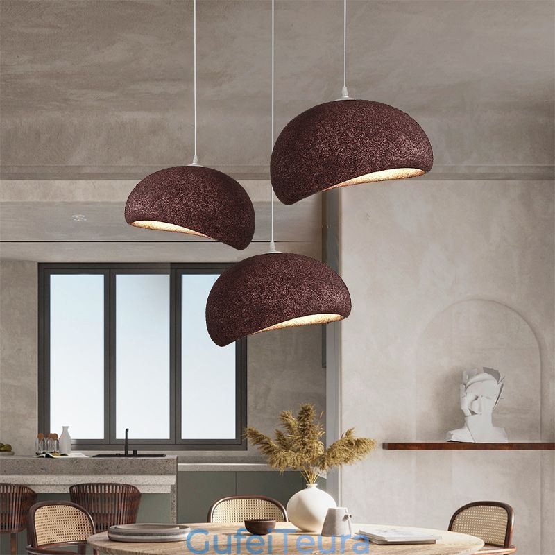 אור תליון שרף אור תלייה מינימליסטי