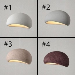 אור תליון שרף אור תלייה מינימליסטי