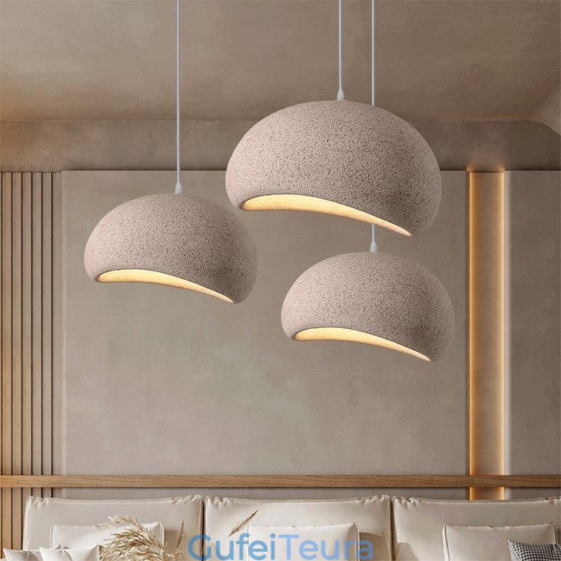 אור תליון שרף אור תלייה מינימליסטי