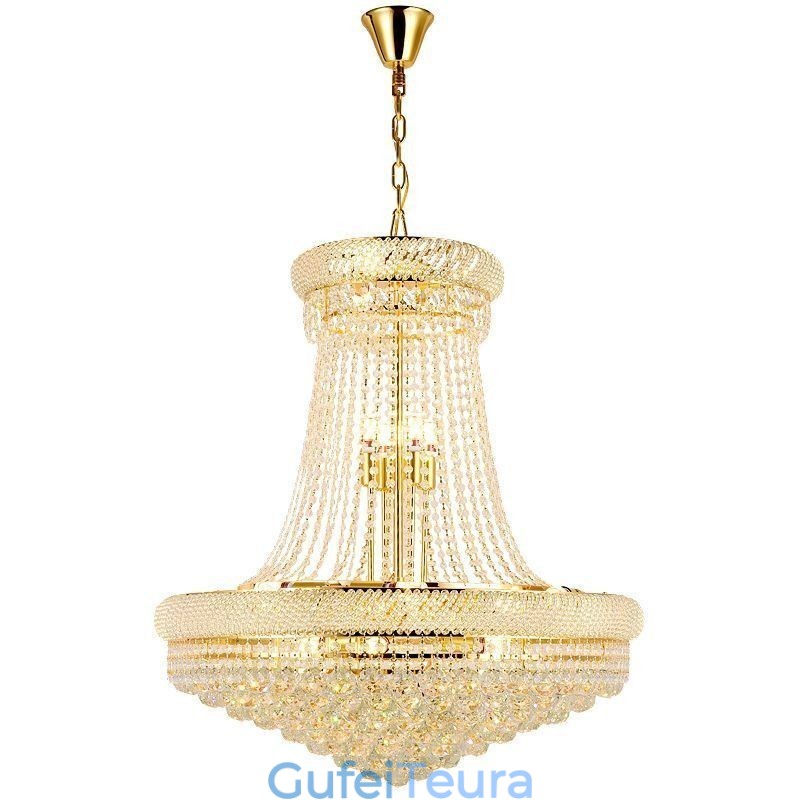 אור תליון קריסטל מודרני דופלקס אור תקרה דקורטיבי