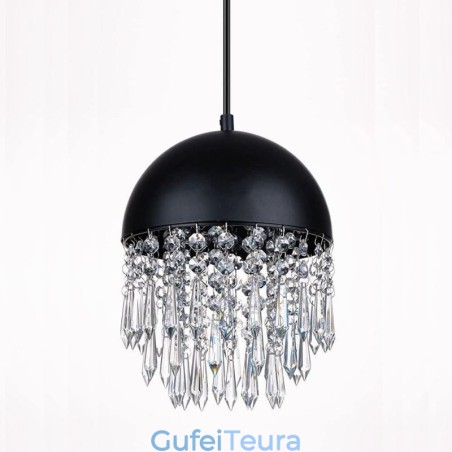 קריסטל תליון ציצית אור שחור מכסה סיר אהיל