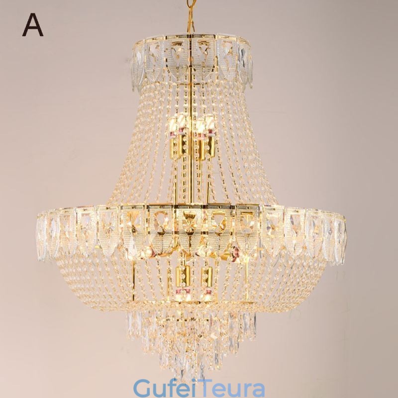 אור תליון קריסטל יוקרתי אור תקרה Decrative