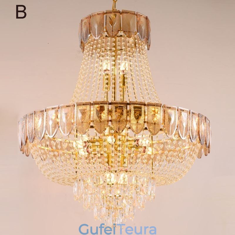 אור תליון קריסטל יוקרתי אור תקרה Decrative