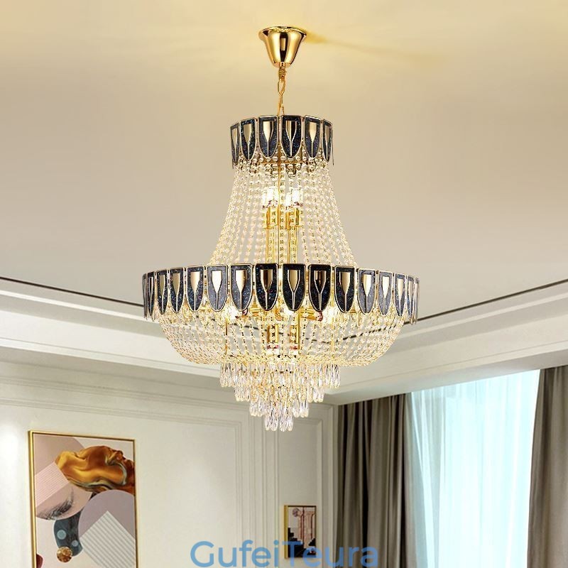 אור תליון קריסטל יוקרתי אור תקרה Decrative