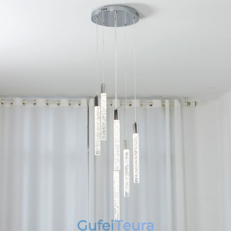 אור תליון כרום קריסטל אור תקרה אשכול