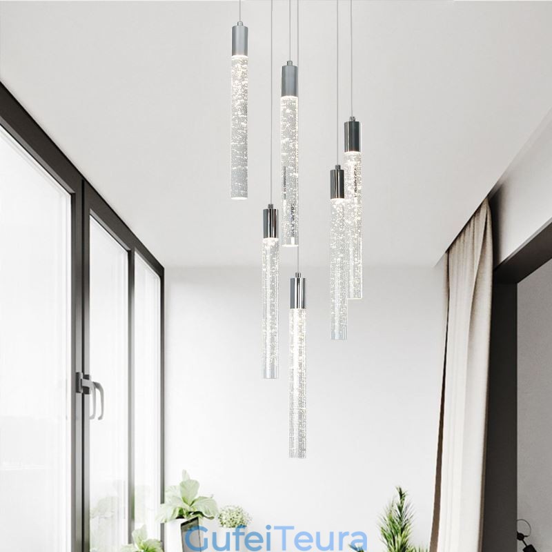 אור תליון כרום קריסטל אור תקרה אשכול