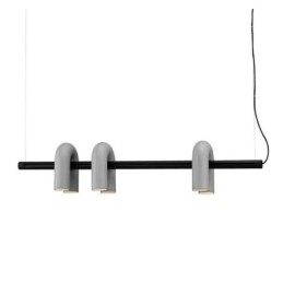 אור תקרה מברזל יצוק בצורת U אור תליון 90 גוון מסתובב