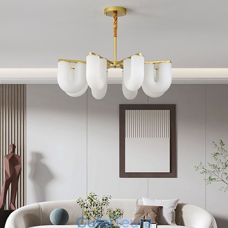 תאורת תליון בסגנון U בצורת U