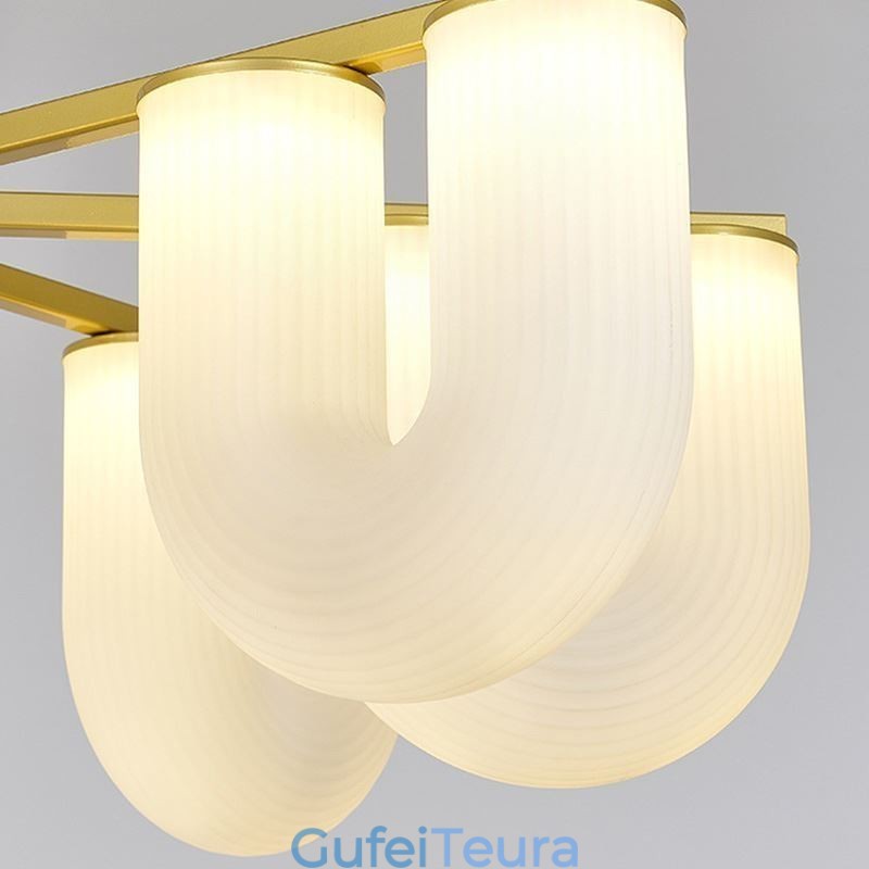 תאורת תליון בסגנון U בצורת U