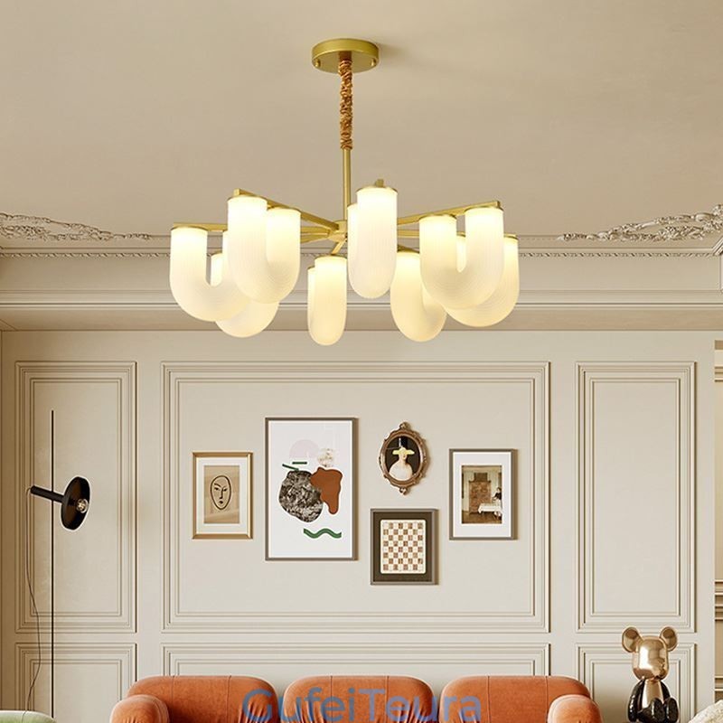 תאורת תליון בסגנון U בצורת U