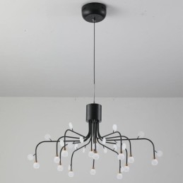 תאורת תליון Nordic Creative Natural White Ceiling Light 14 אורות