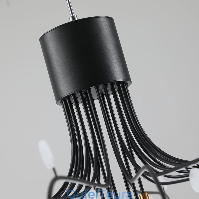 תאורת תליון Nordic Creative Natural White Ceiling Light 30 אורות
