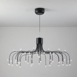 תאורת תליון Nordic Creative Natural White Ceiling Light 30 אורות