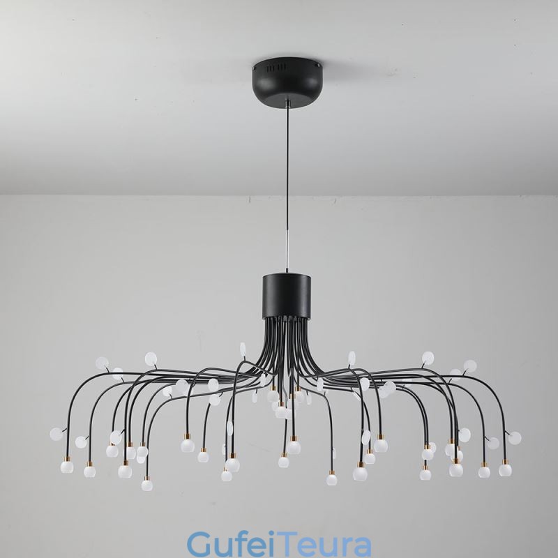 תאורת תליון Nordic Creative Natural White Ceiling Light 30 אורות