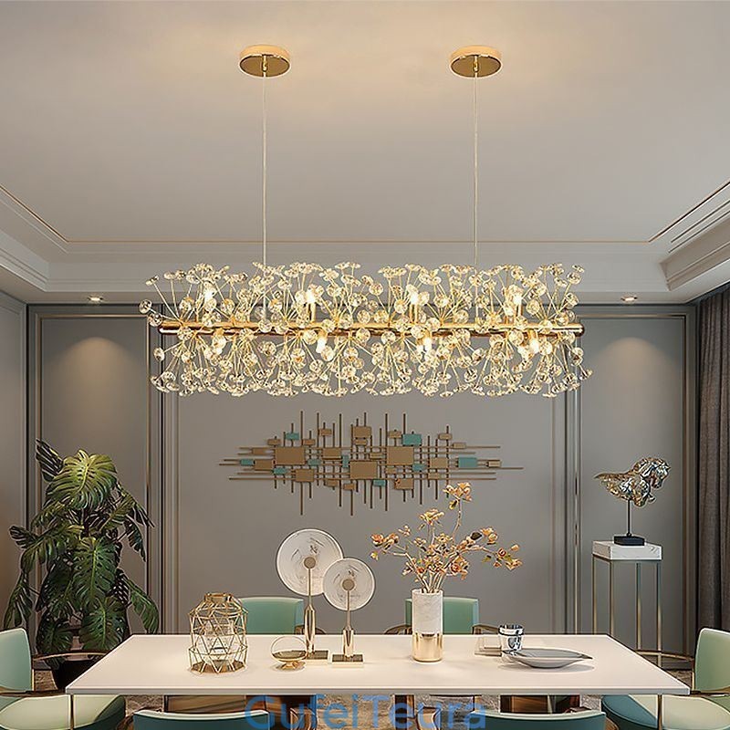 אור תליון רצועת חילול שמש פרח אור תקרת ברזל יצוק