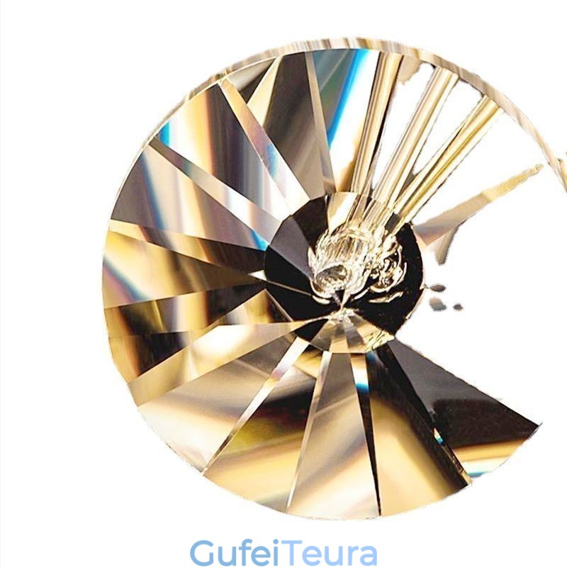 אור תליון רצועת חילול שמש פרח אור תקרת ברזל יצוק