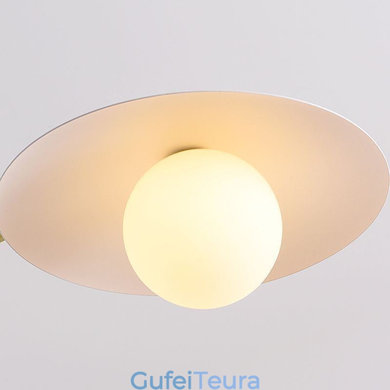 אור תליון נורדי Creative G9 ברזל יצוק תקרה אור