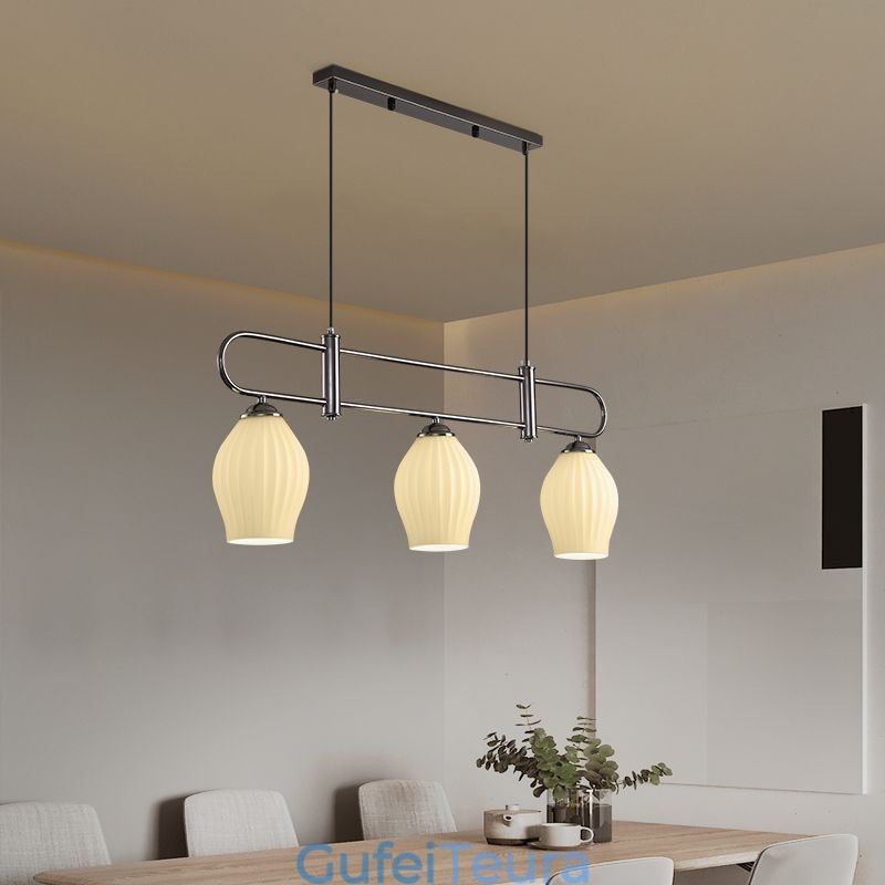 אור תליון נורדי ברזל יצוק אור תקרת אבקן יצירתי