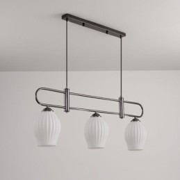 אור תליון נורדי ברזל יצוק אור תקרת אבקן יצירתי