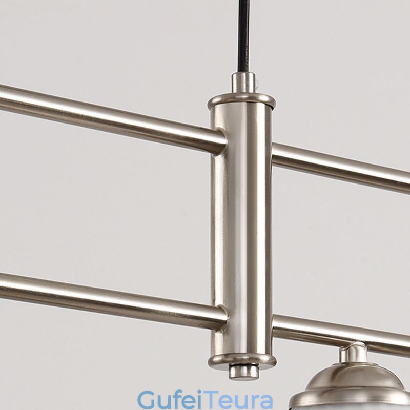 אור תליון נורדי ברזל יצוק אור תקרת אבקן יצירתי